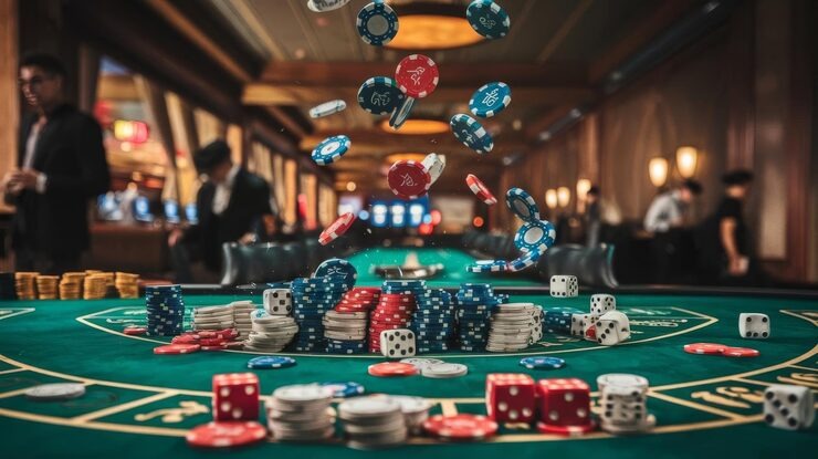Live blackjack table on slot 50000 with HD dealer stream